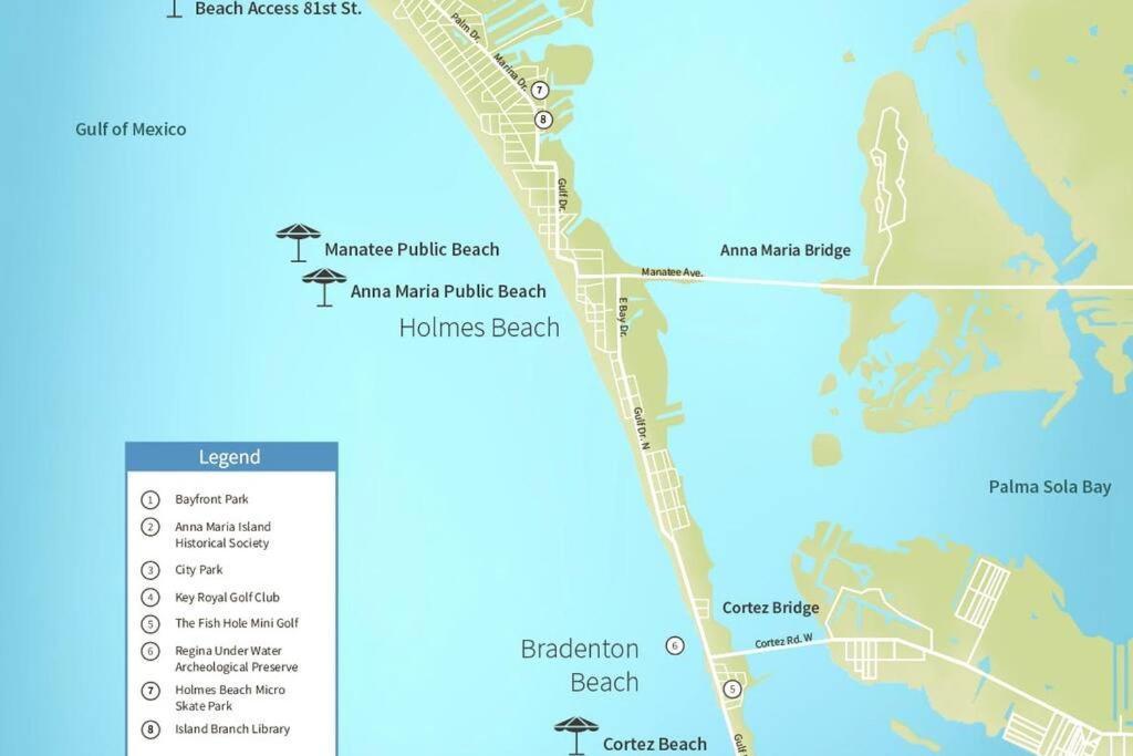 Waterview Oasis Retreat, Minutes To Anna Maria Island And Img Leilighet Bradenton Eksteriør bilde